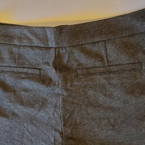 Adrianna Papell Charcoal Gray Knit Pant Sz 8 - Picture 12 of 13